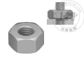 不同强度加宽六角钢螺母