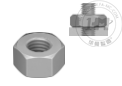 建筑用加宽六角螺母