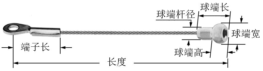 闭口端子-球头端子钢丝系索绳